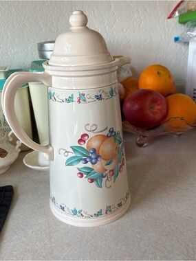 Vintage Corningware Abundance Coffee Carafe